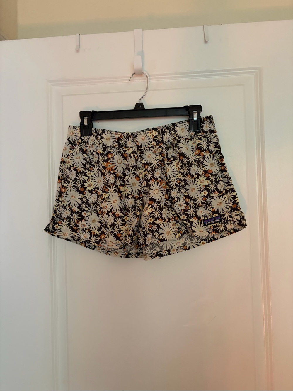 Patagonia Women's Barely Baggies Floral Athletic Shorts